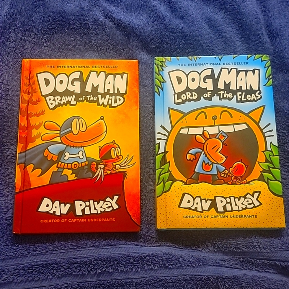 Kids books, scholastic, DOGMAN SERIES